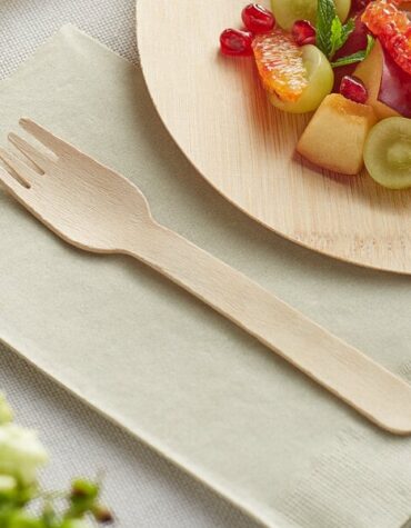 Wooden Fork use